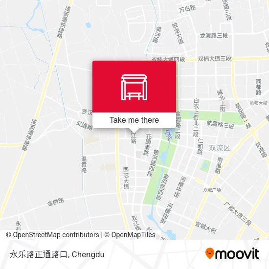 永乐路正通路口 map