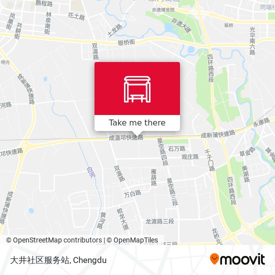 大井社区服务站 map