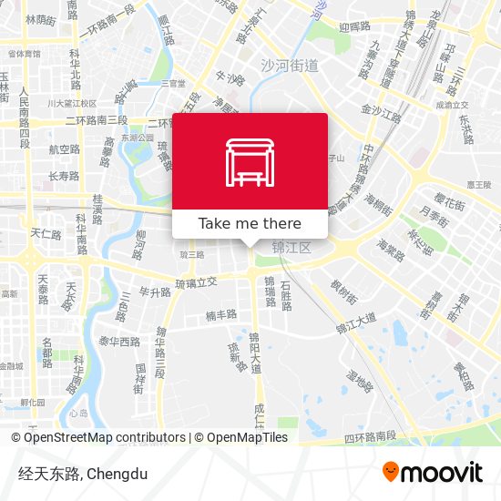 经天东路 map