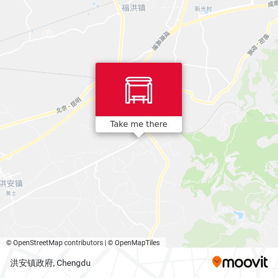 洪安镇政府 map