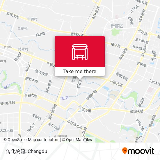 传化物流 map