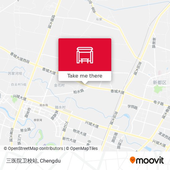 三医院卫校站 map