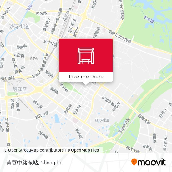 芙蓉中路东站 map