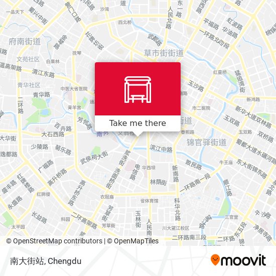 南大街站 map
