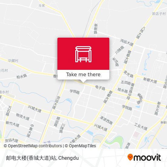 邮电大楼(香城大道)站 map