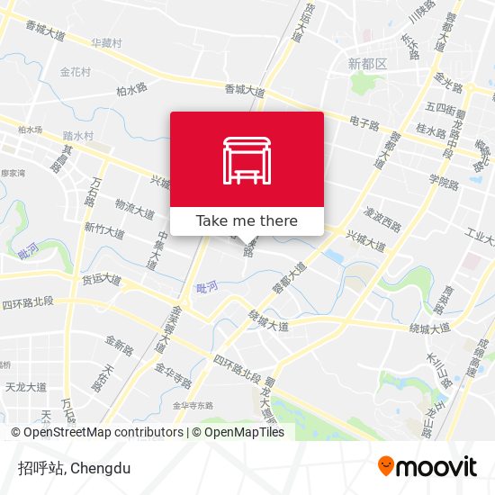 招呼站 map