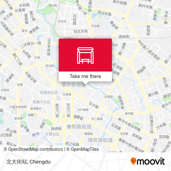 北大街站 map