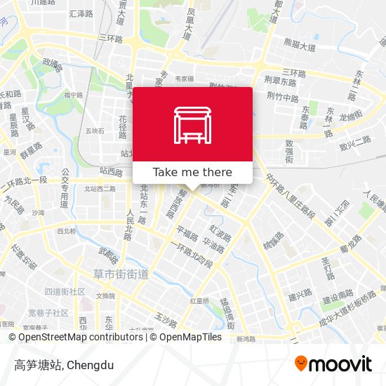 高笋塘站 map