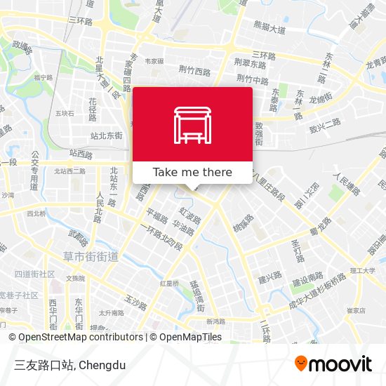 三友路口站 map