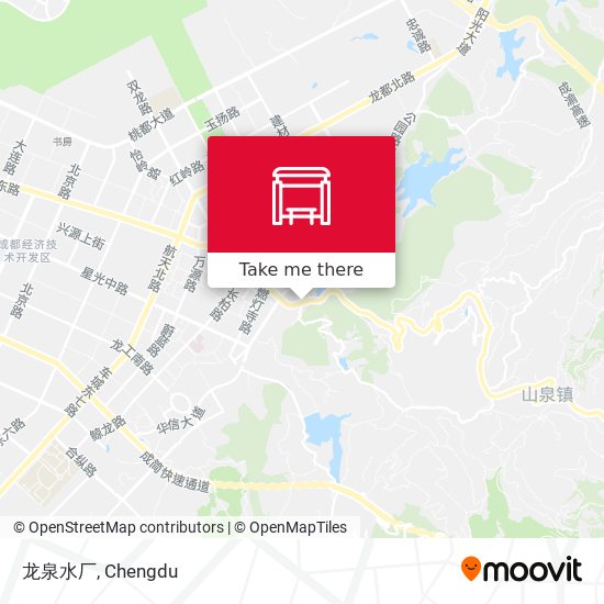 龙泉水厂 map