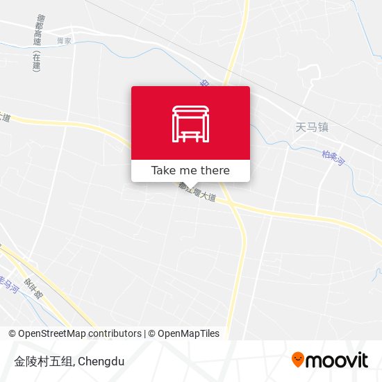 金陵村五组 map