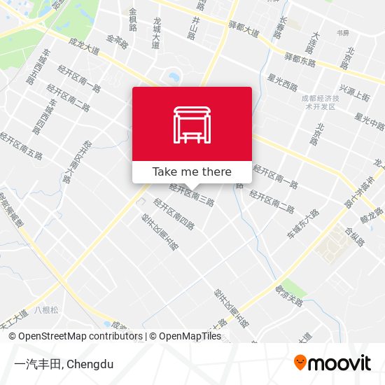 一汽丰田 map