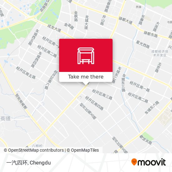 一汽四环 map