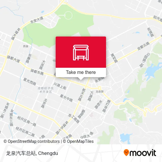 龙泉汽车总站 map