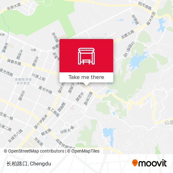 长柏路口 map