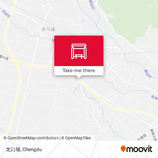 龙口堰 map