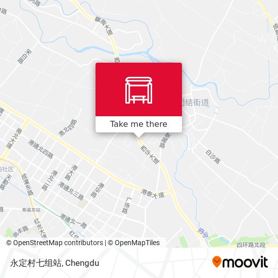 永定村七组站 map