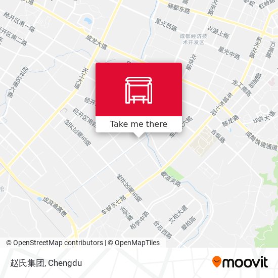赵氏集团 map