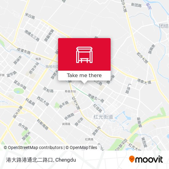 港大路港通北二路口 map