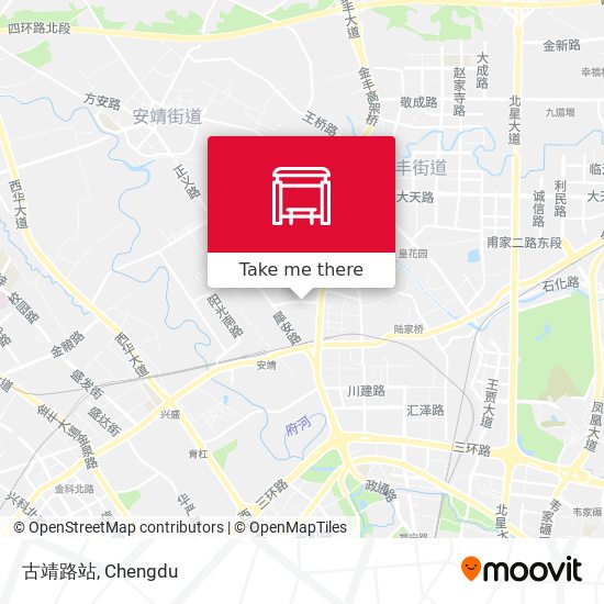 古靖路站 map