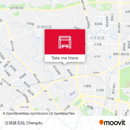 古靖路北站 map