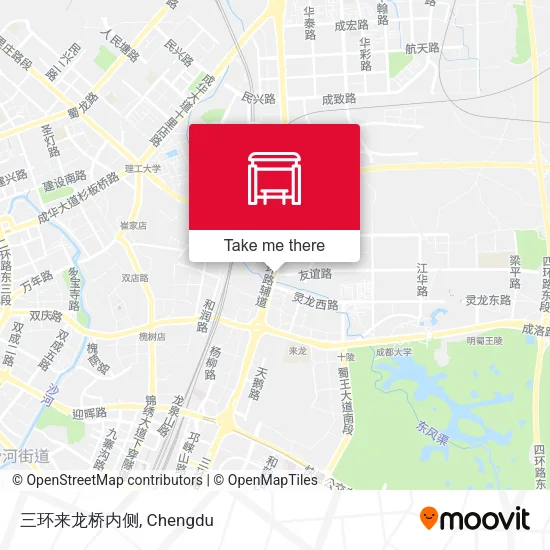 三环来龙桥内侧 map