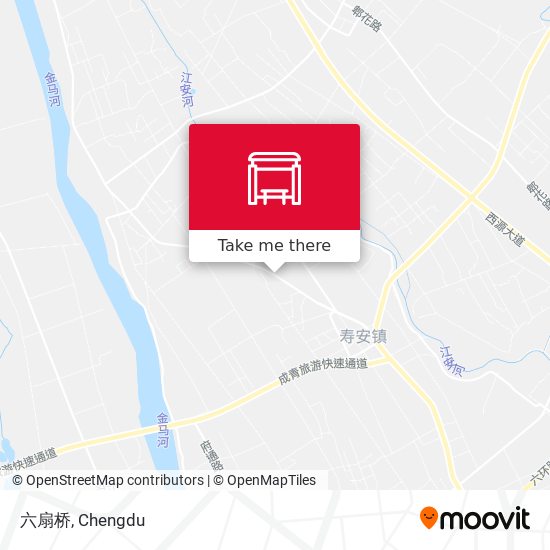 六扇桥 map