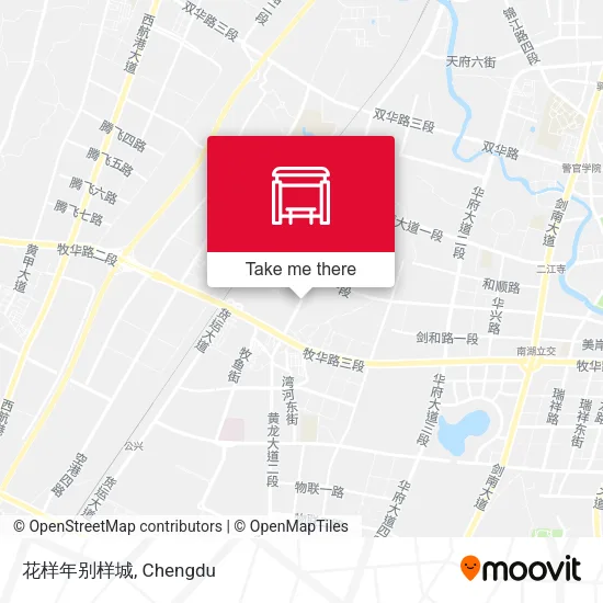 花样年别样城 map