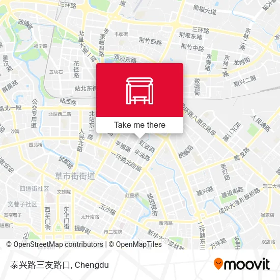 泰兴路三友路口 map