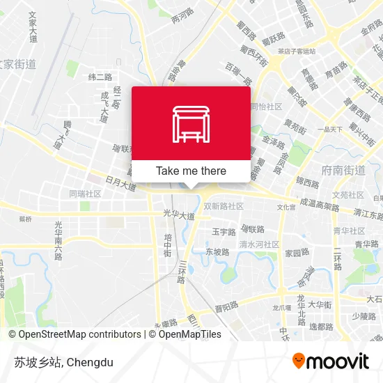 苏坡乡站 map