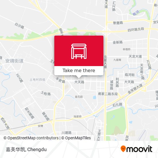 嘉美华凯 map