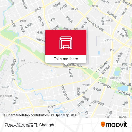 武侯大道文昌路口 map