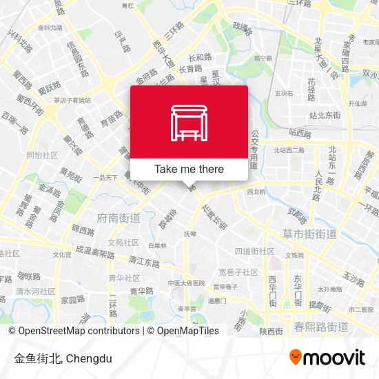 金鱼街北 map