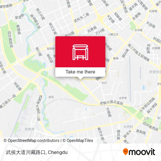 武侯大道川藏路口 map