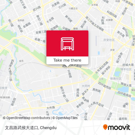 文昌路武侯大道口 map