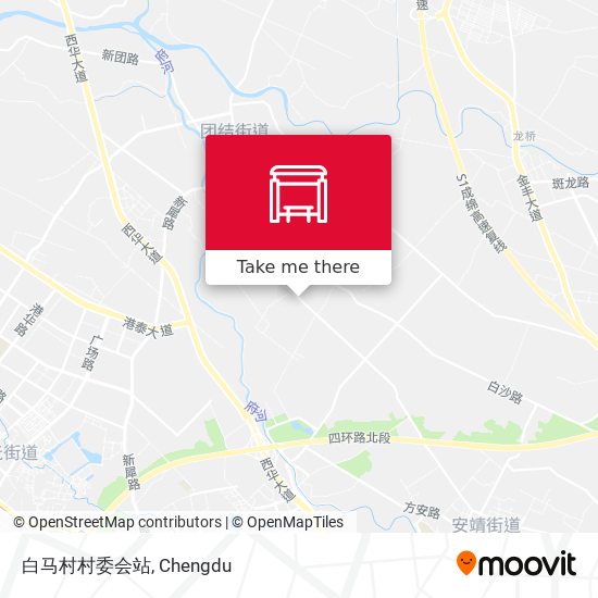白马村村委会站 map