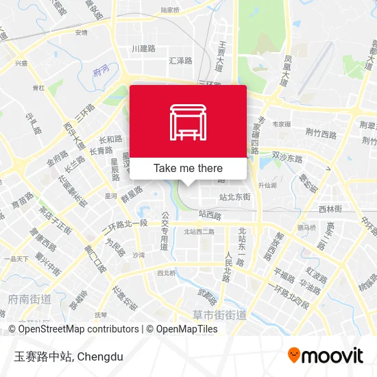 玉赛路中站 map