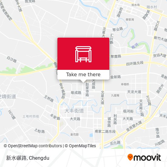 新水碾路 map