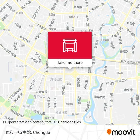 泰和一街中站 map