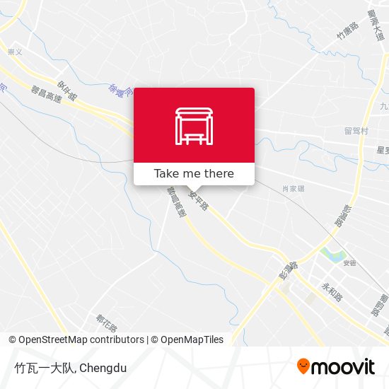 竹瓦一大队 map