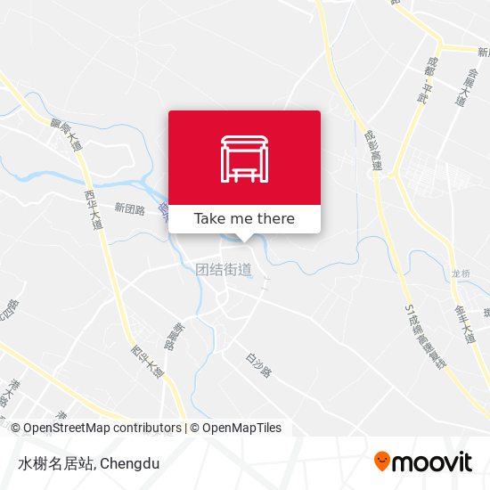 水榭名居站 map