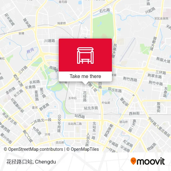 花径路口站 map