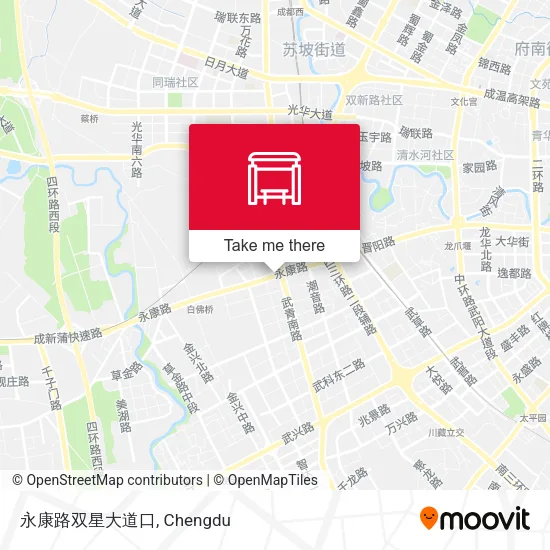 永康路双星大道口 map