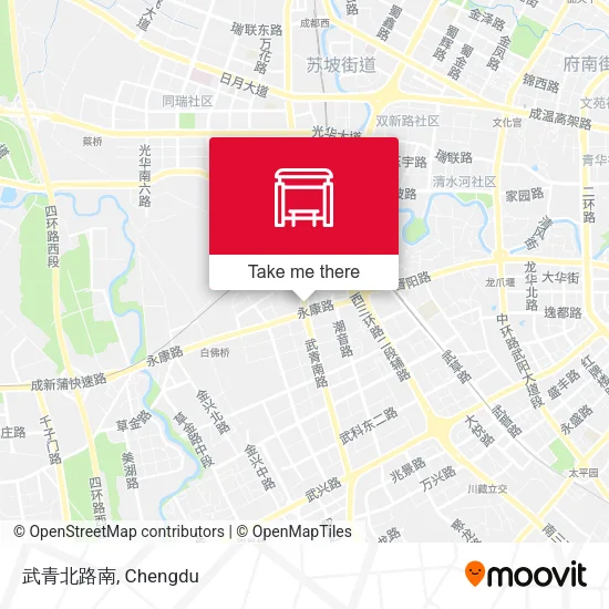 武青北路南 map