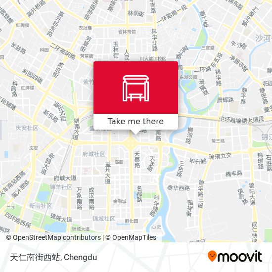 天仁南街西站 map