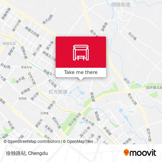 徐独路站 map