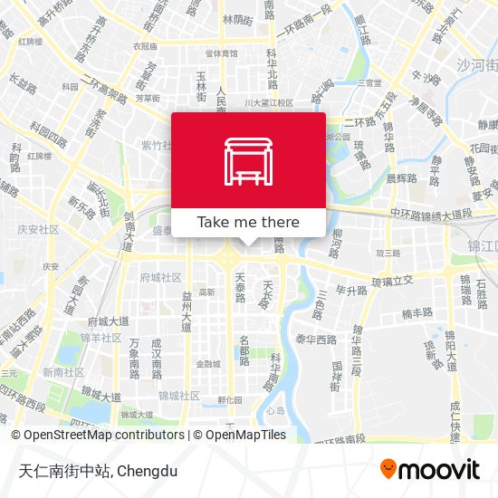 天仁南街中站 map