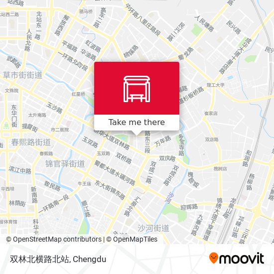 双林北横路北站 map