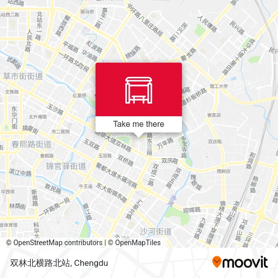 双林北横路北站 map