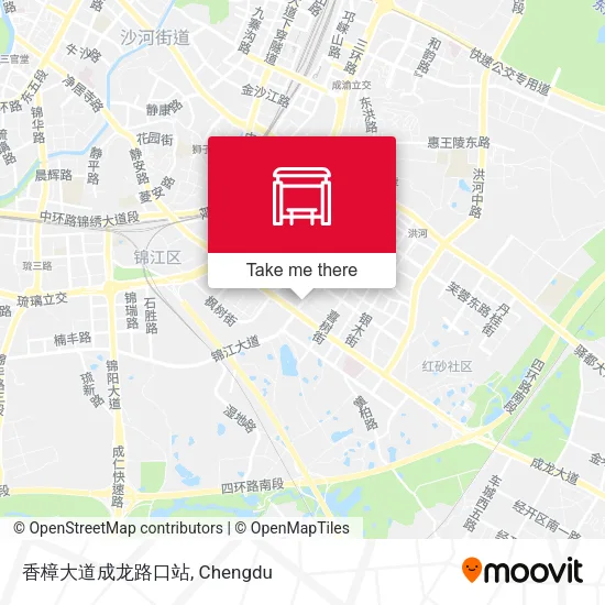 香樟大道成龙路口站 map